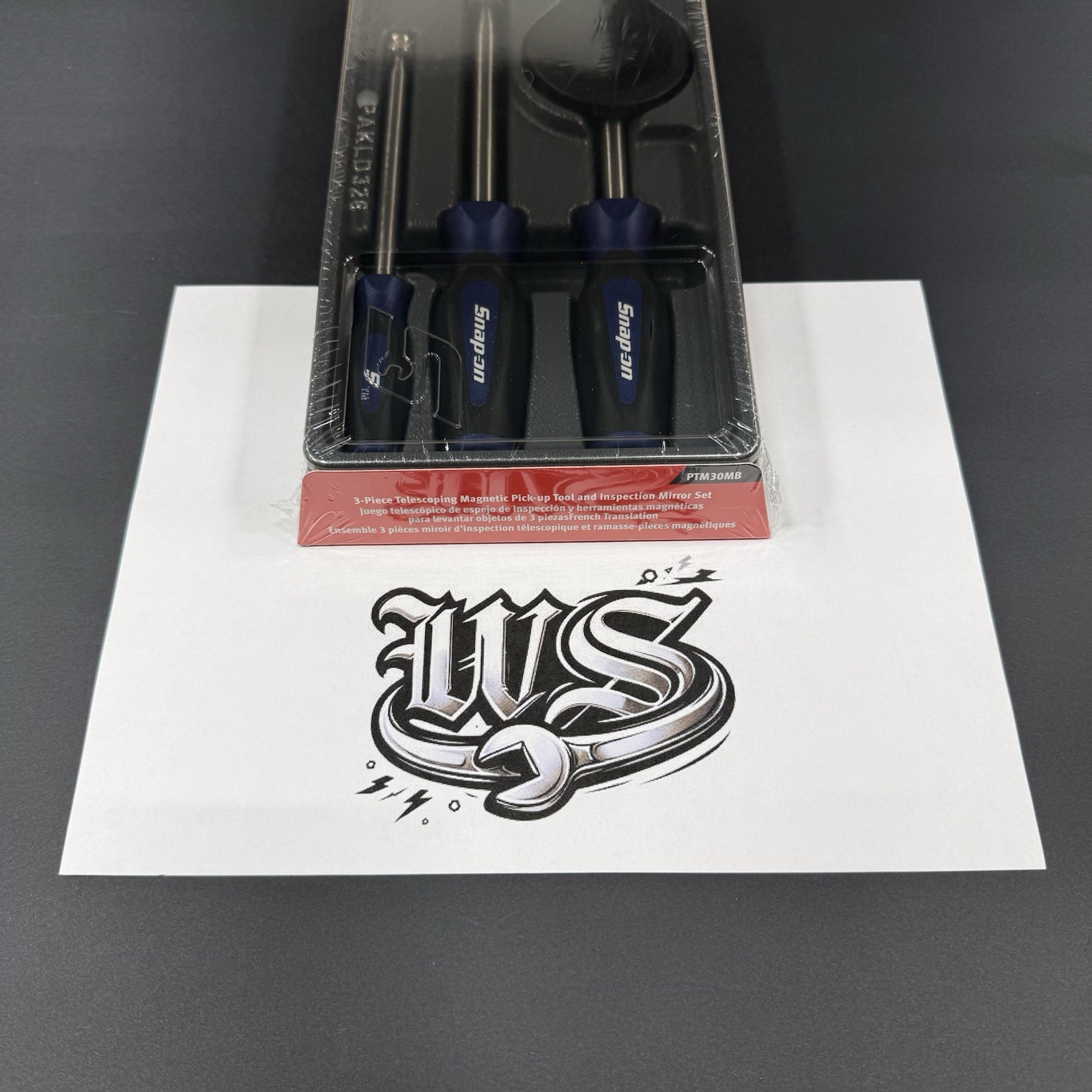 Snap-on Tools NEW POWER BLUE 3pc Telescoping Magnetic Pick Up Tool Set PTM30MB