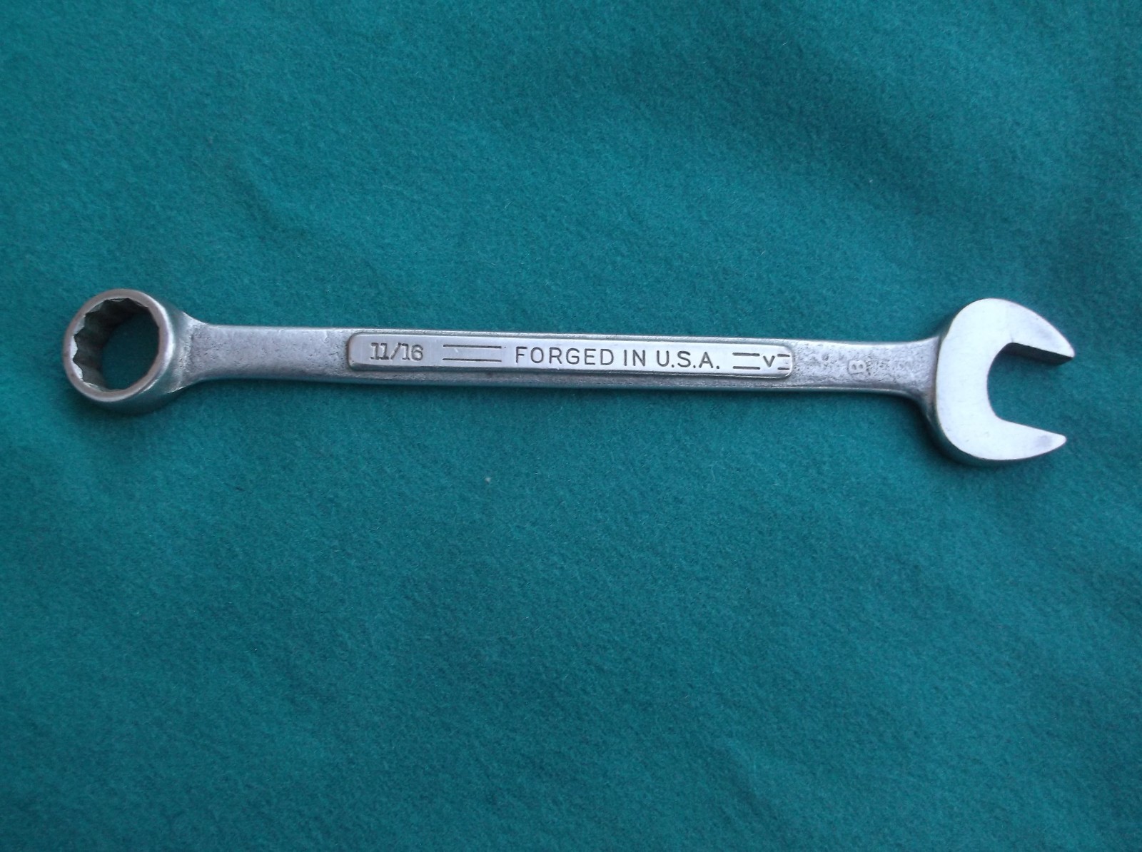 Vintage Craftsman 11/16» Combination Wrench =V= Series Forged in USA