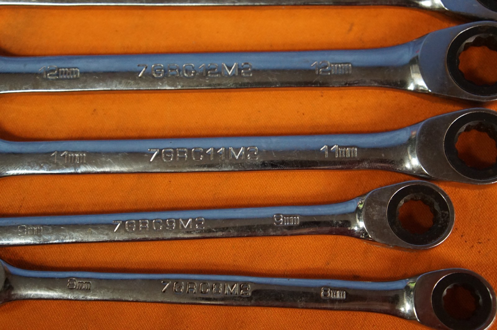 Matco Tools 7GRC19M2 Combination Wrench 10PC 8MM 9MM 11-12MM 14-19MM