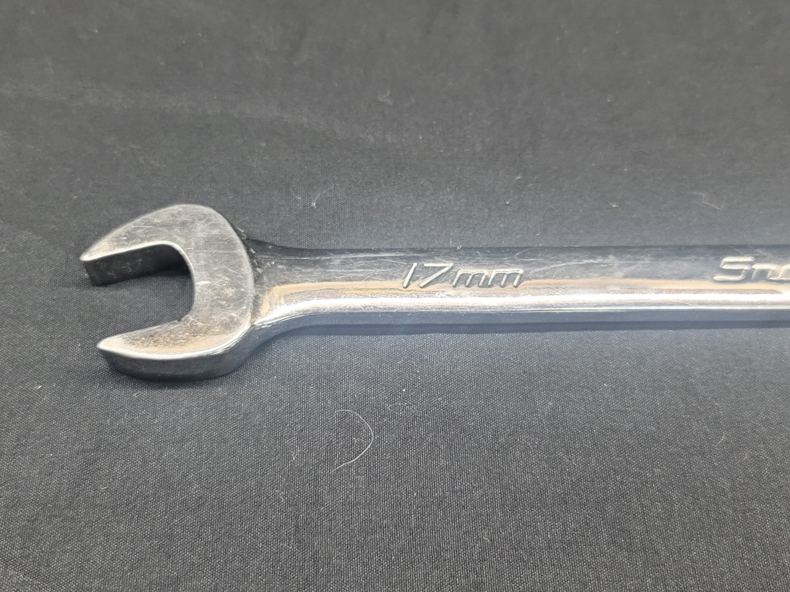 Snap On Tools USA Metric OEXM170B 17mm Chrome Combination Wrench 12 Point
