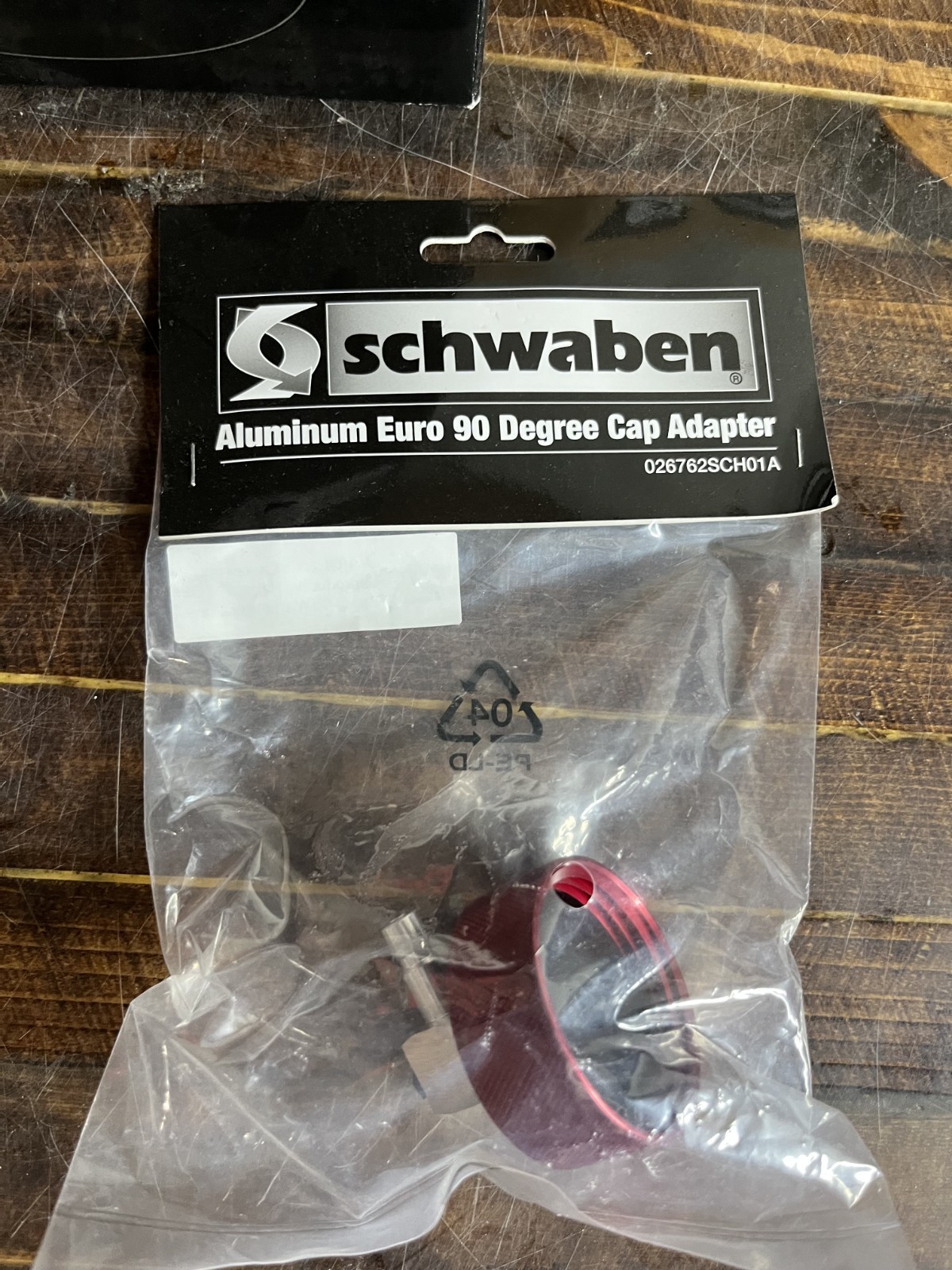 Schwaben 3 Liter European Pressure Brake Bleeder System Catch Bottle 90 Adapter