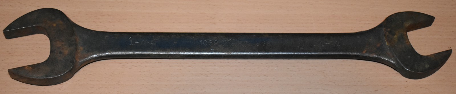MARTIN TOOLS 1039, 1-1/4″ x 1-7/16″ DOUBLE OPEN END COMBINATION WRENCH