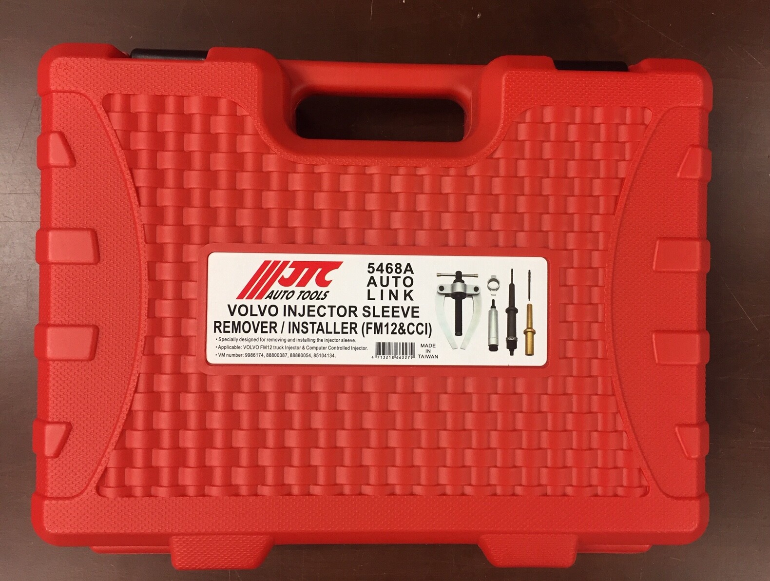 JTC-5468A VOLVO INJECTOR SLEEVE REMOVER/INSTALLER (FM12)-CCI 9986174 88800387