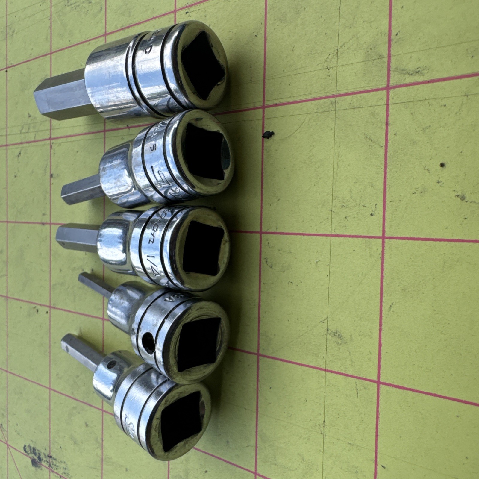 Snap-on 3/8″ drive Hex Socket Driver Multiple Sizes