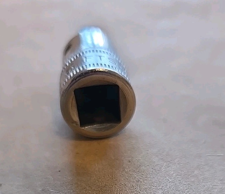 Snap On 3/8″ Drive 6MM Metric Chrome Triple Square Socket USA FTSM6A