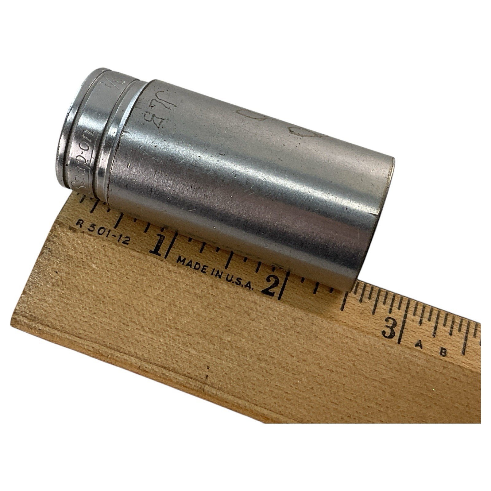 Snap-on SF281 Deep Socket 7/8″ 3/8″ Drive Mechanic Tool Sold As Pictured USA Pro