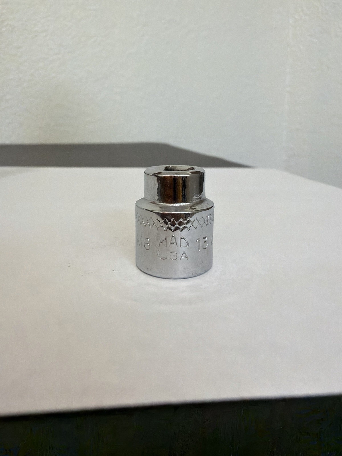 MAC Tools 1/4″ Drive 13mm 6 Point Shallow Socket M613MMR