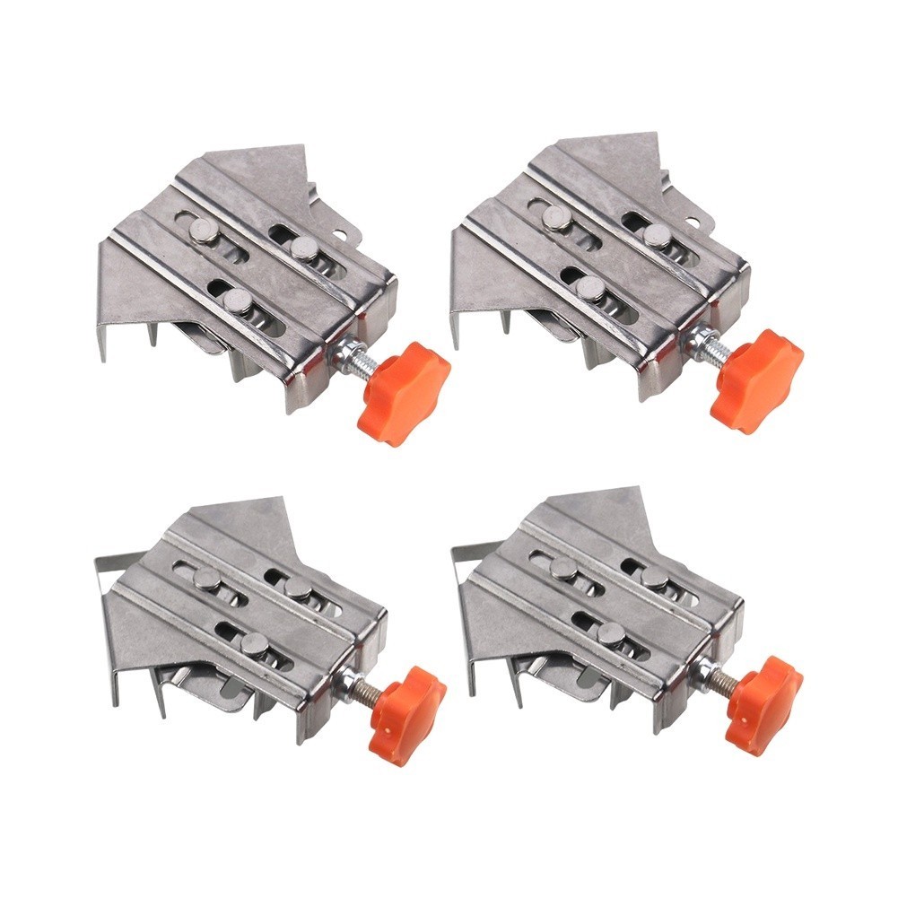Corner Clamp Set 4Pcs Stainless Steel 90 Degree for Woodworking Projects