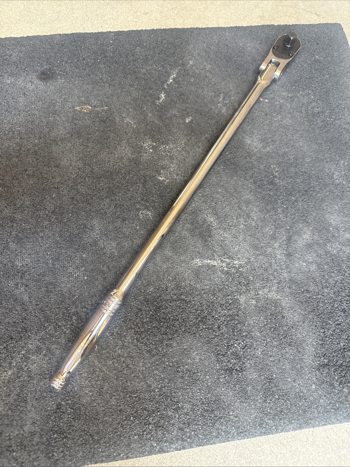 For Snap-on Tools 3/8” Drive EXTRA-LONG Handle Flex-Head Ratchet FLLF80 USA