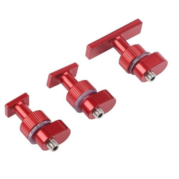 Car Dent Repair Tool 3Pcs Glue Tabs for Paint Dent Removal Easy to Carry