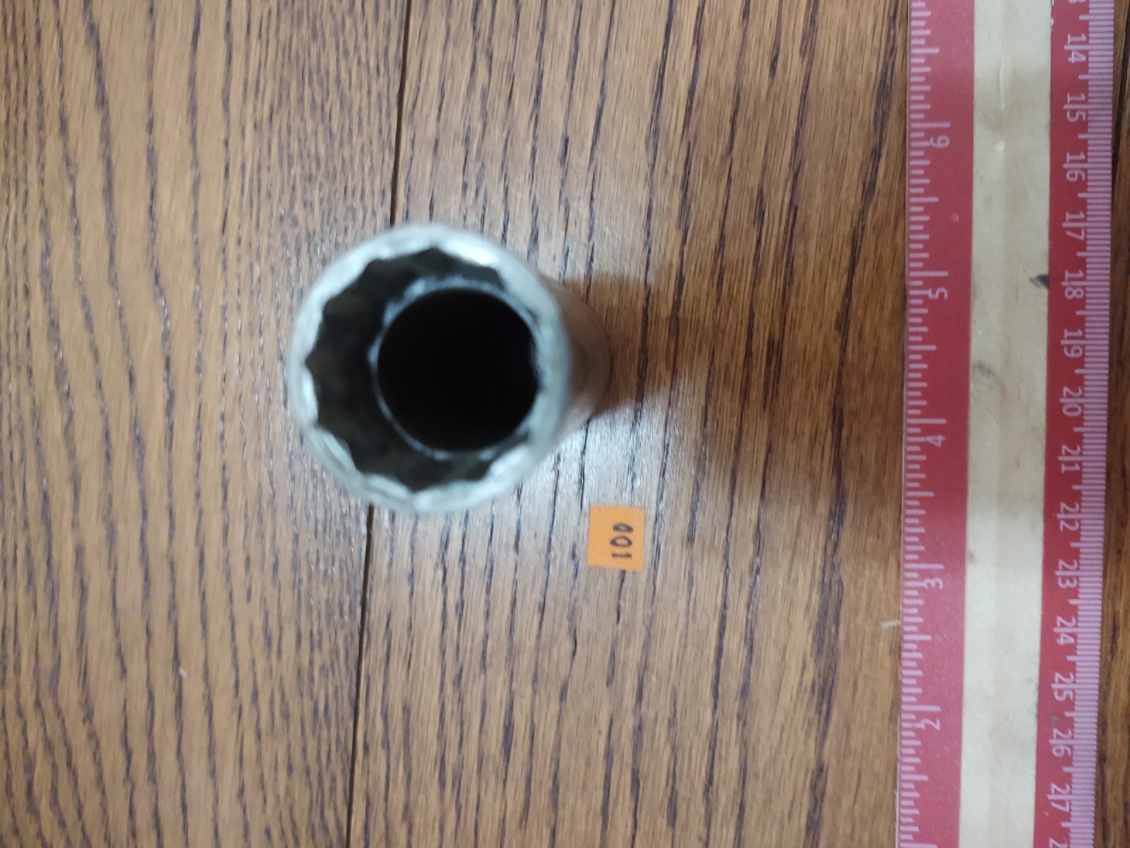 Snap On 13/16″ X 1/2″ Deep Well Socket 12 Point Ratchet Tool S261 USA Chrome