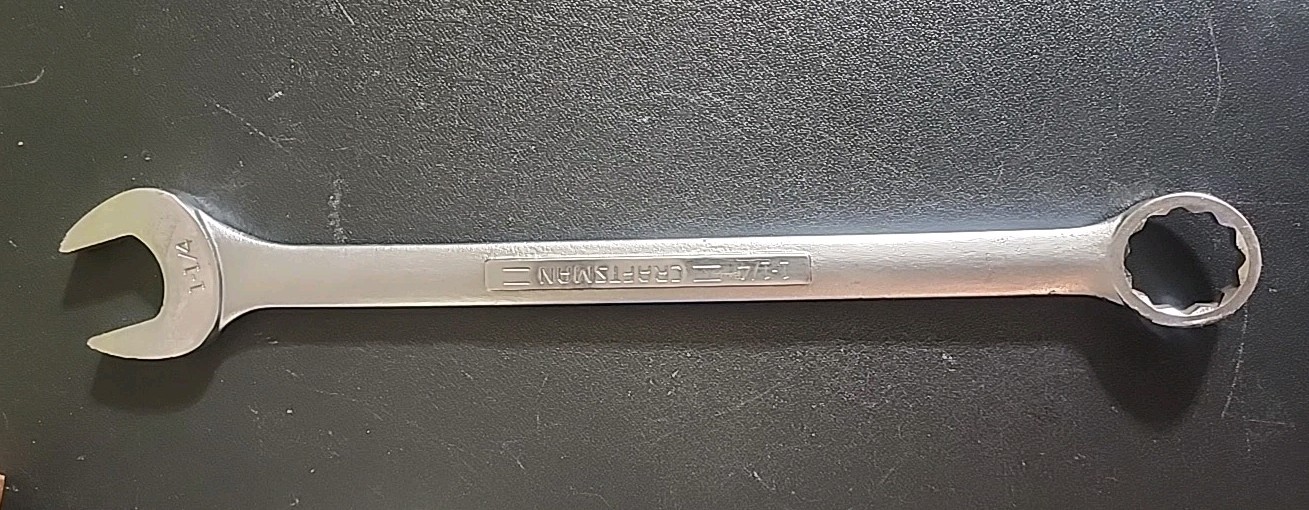 Craftsman USA 44708 Combination Wrench 1-1/4″ -VV-