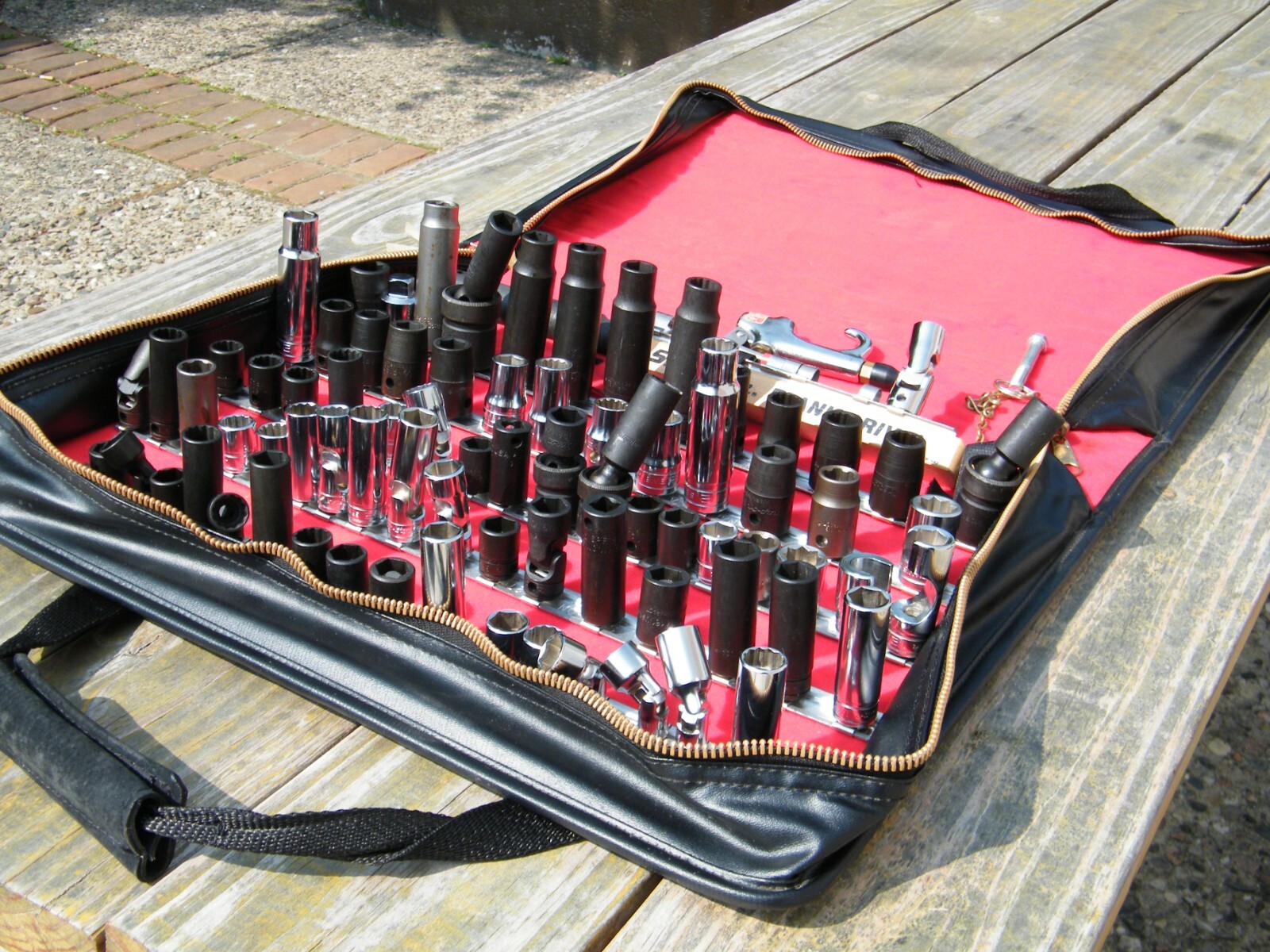 80 Pc Snap-on ALL 1/2″ Sockets Tools bundle impact black sockets metric/sae