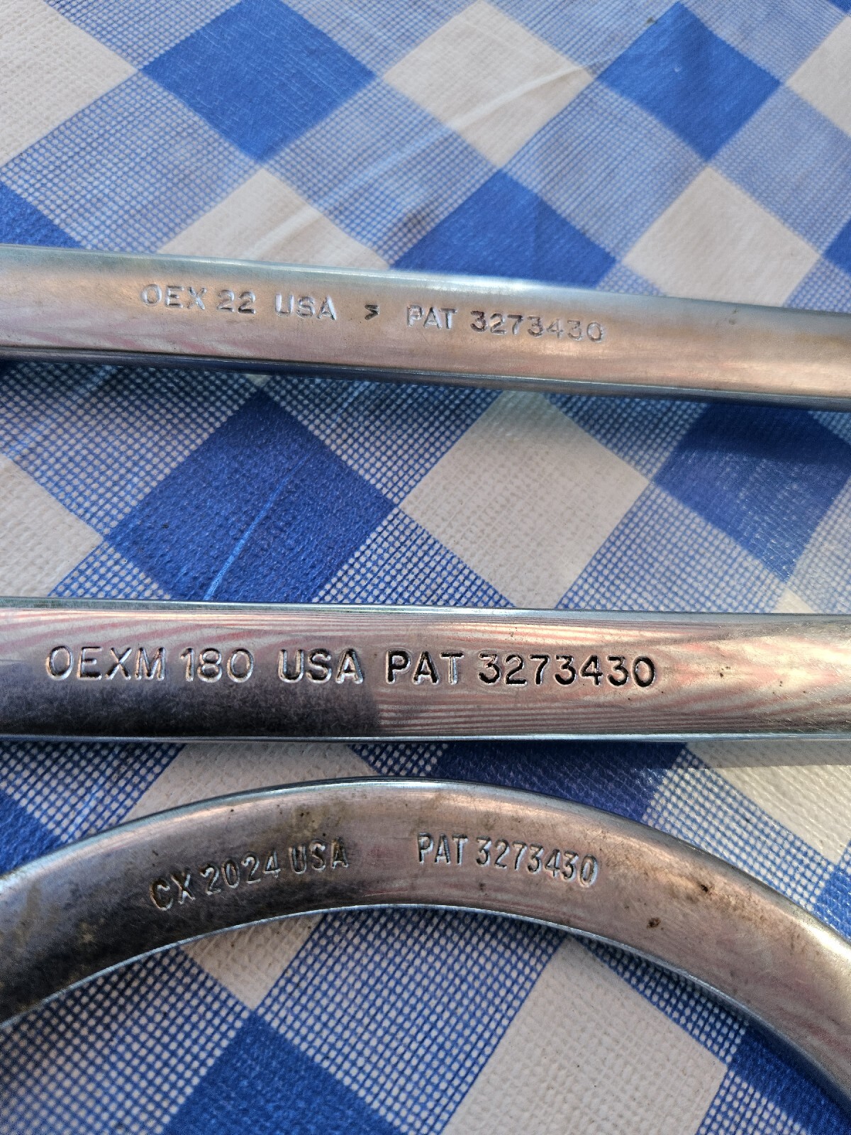 SNAP ON TOOLS WRENCHES Vintage Snap On Wrench Lot of 5 SNAP-ON TOOLS WRENCHES