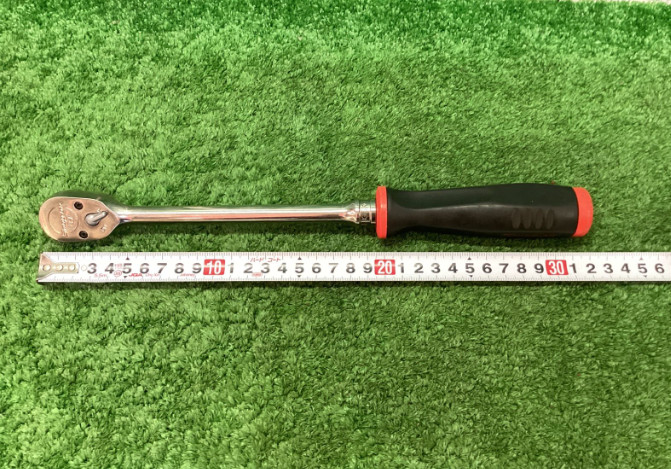 Snap-on FHL936A 3/8″drive Ratchet Wrench Soft Red Handle USA [Used]