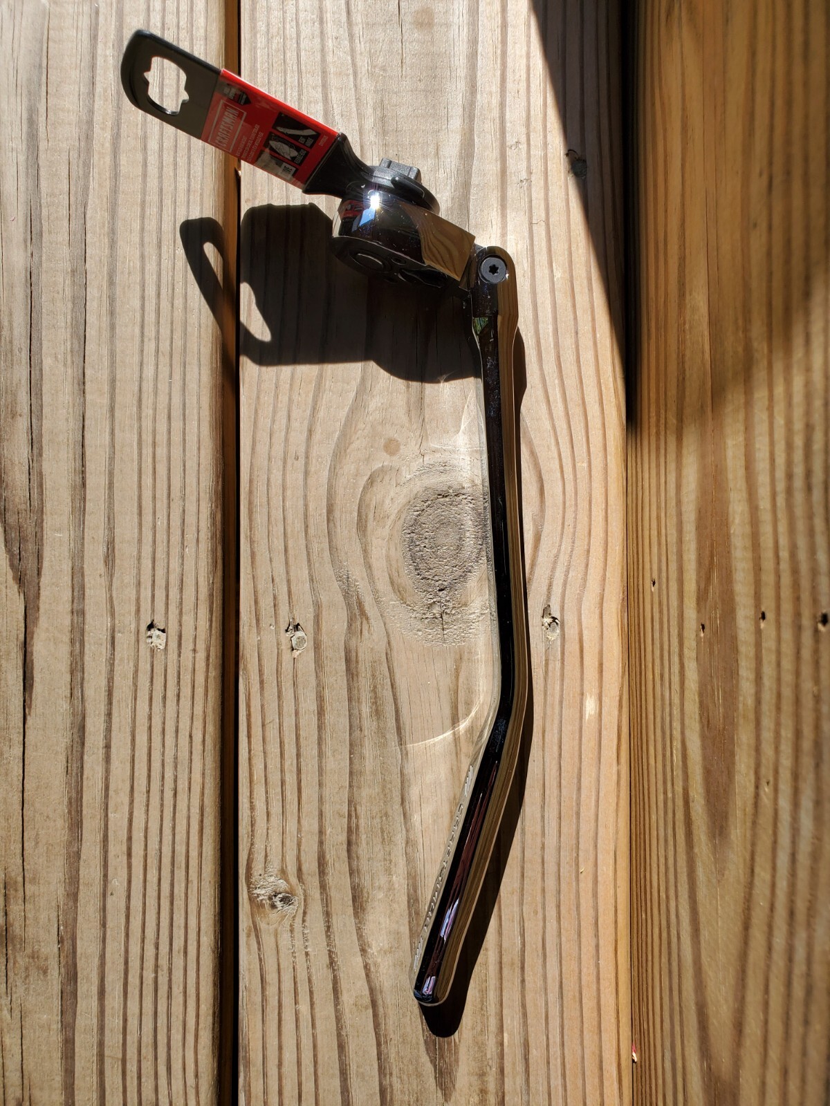CRAFTSMAN 72-Tooth 3/8″ Drive Full Polish Handle Flexible Head Ratchet Brand New
