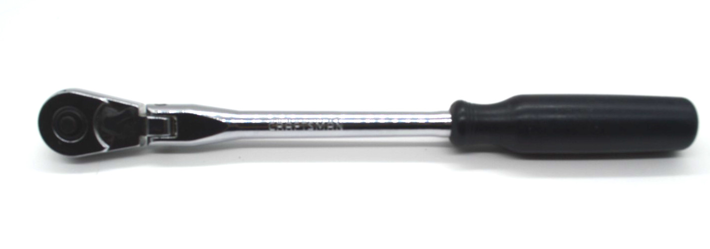 NOS SEARS Craftsman 12″ Flex Head Ratchet 3/8″ Drive Black Handle 44836 -VP- USA