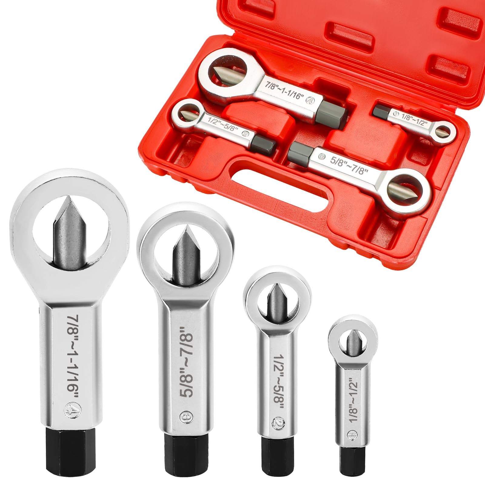 Cortar Tuercas Oxidadas Dañadas Sin Dañar Perno Cortador Acero 40CR 9-27mm 4PCS