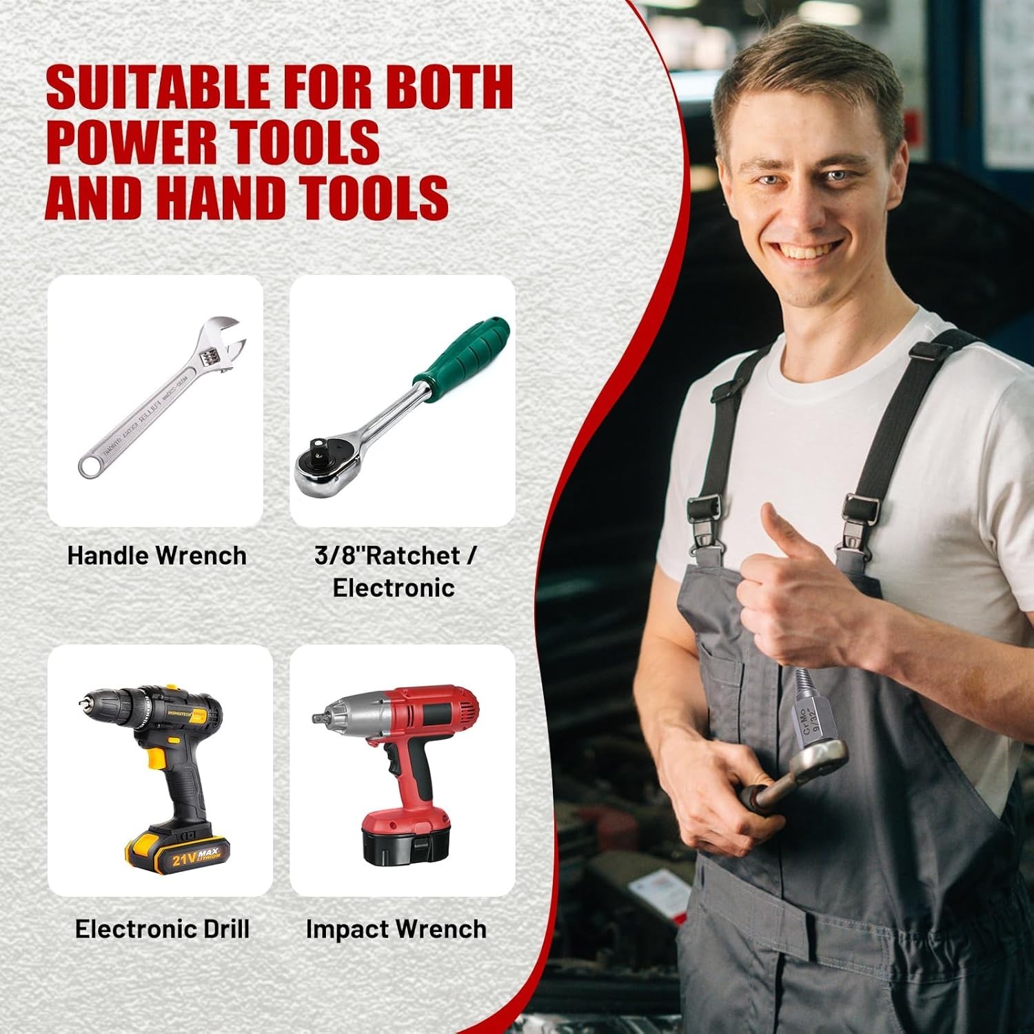 15-Piece Screw Extractor Set for Effortless Removal of Stripped Bolts & Screws