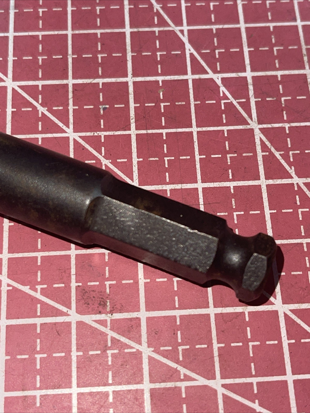 PROTO USA 7113 3/8 Drive Pin Lock Power Adapter Socket 7/16 Hex 5” Long Exten