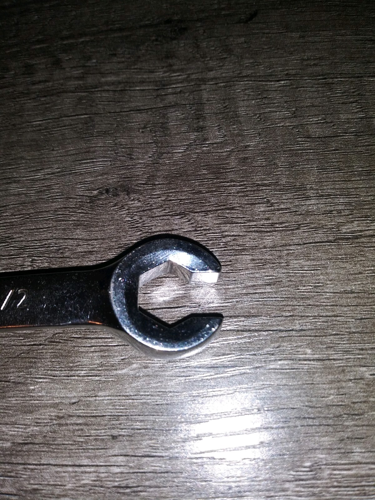 Kobalt 5/16-in x 1/2-in 6-point Standard (SAE) Flare Nut Open End Wrench