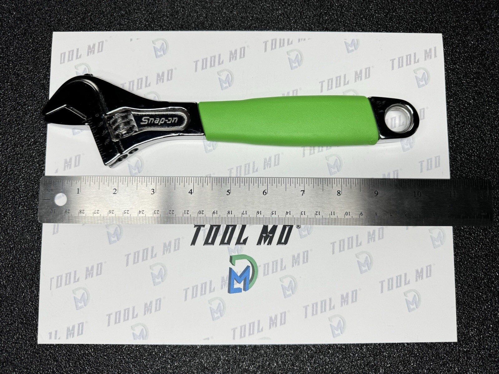 Snap-on Tools USA NEW GREEN 10″ Flank Drive PLUS Adjustable Wrench FADH10C