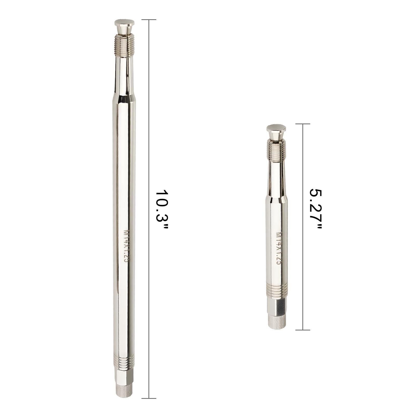 M14x1.25 Spark Plug Thread Repair Tool 2-Pack – Chaser for Stripped Holes, No He