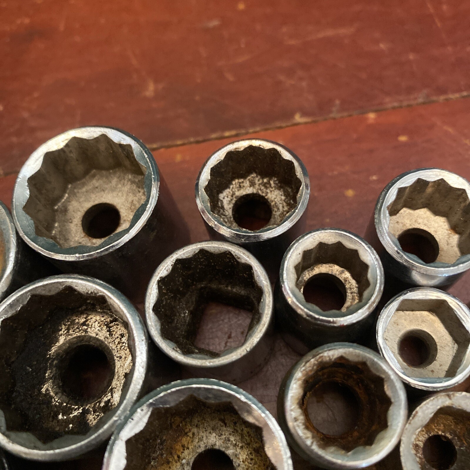 Big Socket Lot Of 64 Assorted Sizes & Brands Metric & SAE Japan Taiwan USA Tools
