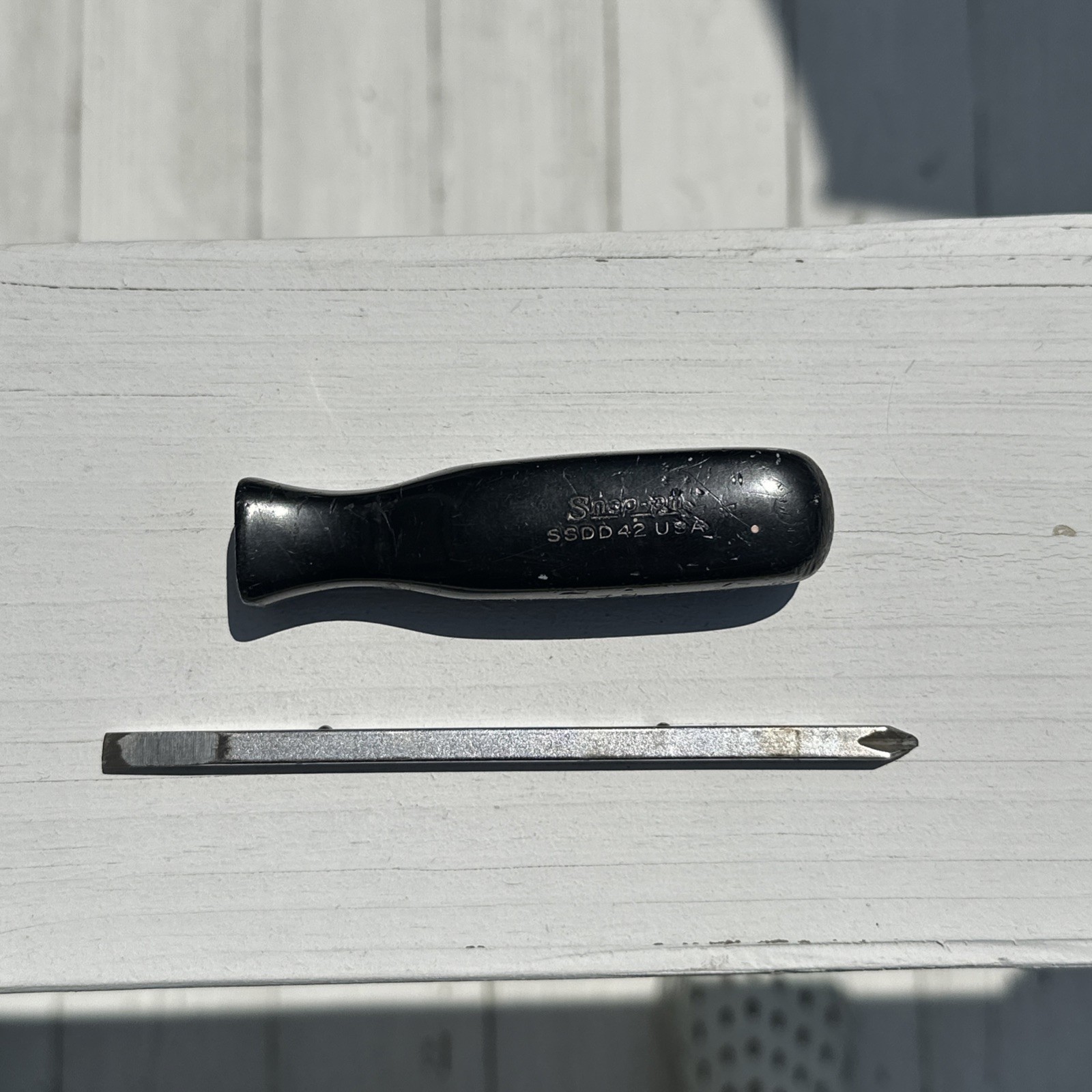 Snap On Hard Multi Handle Screwdriver SSDD42 1 Shank No Engraving.