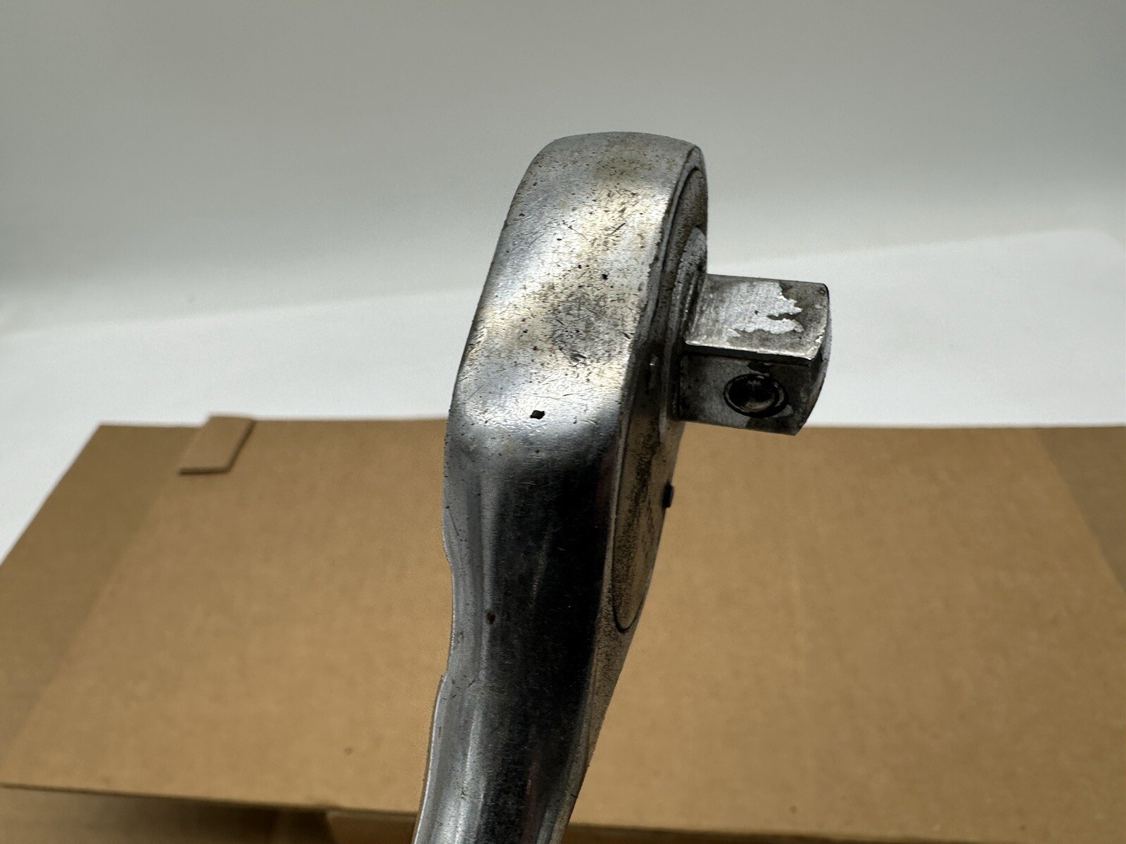 Vintage Proto 1/2″ Drive 10″ Long Pear Head Ratchet 5449 LOS ANGELES USA.