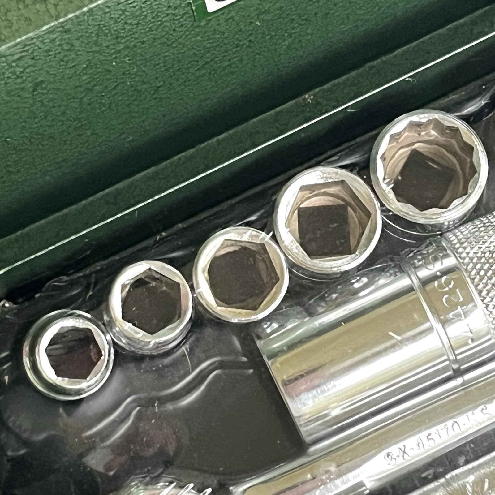 SK Tools 12pc 3/8″ Shallow Socket Set Vintage New Old Stock 4512 Sealed