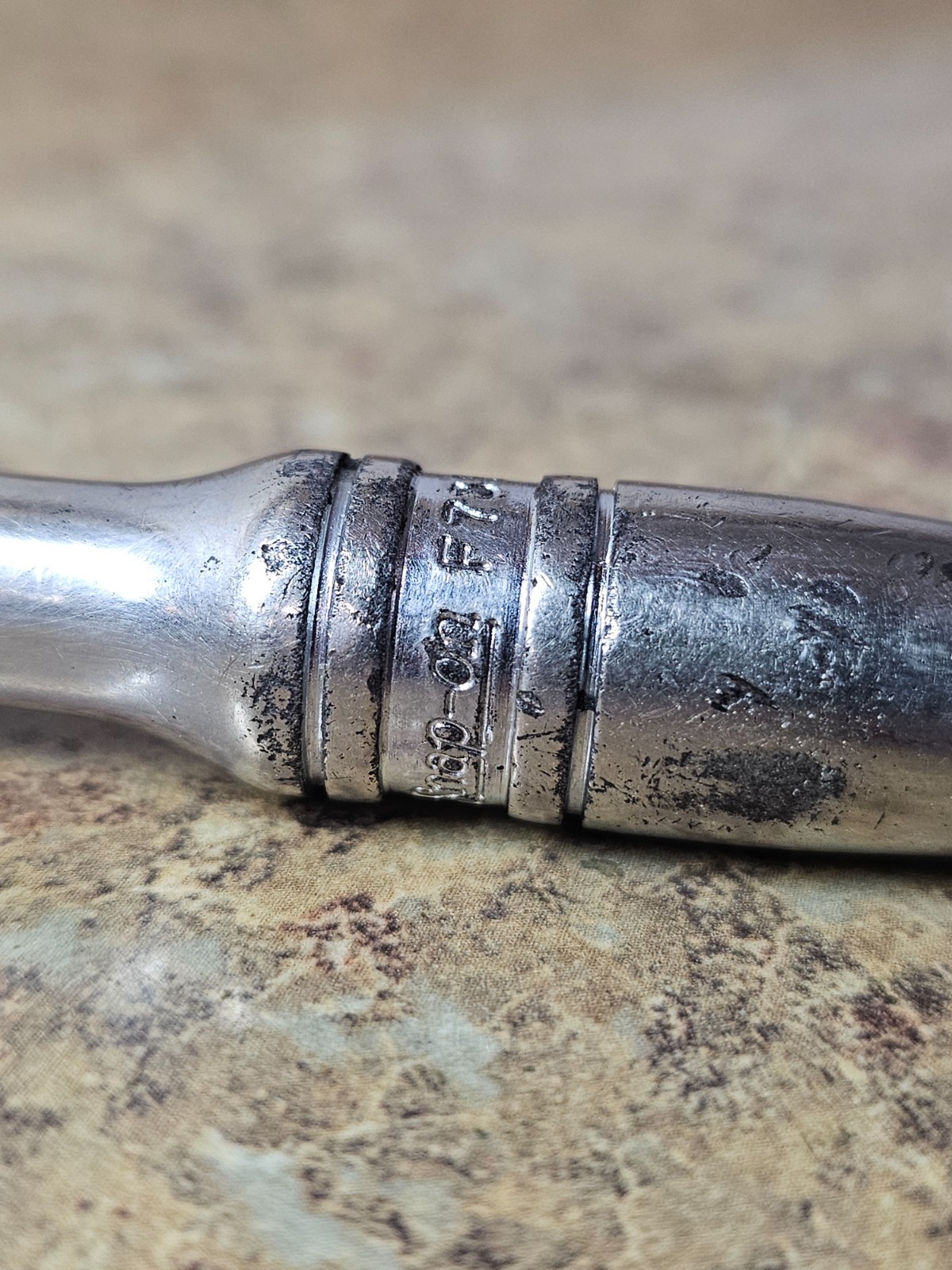Snap On F731 Long Handle Ratchet Flex Head 3/8″ Drive Vintage Pre-owned