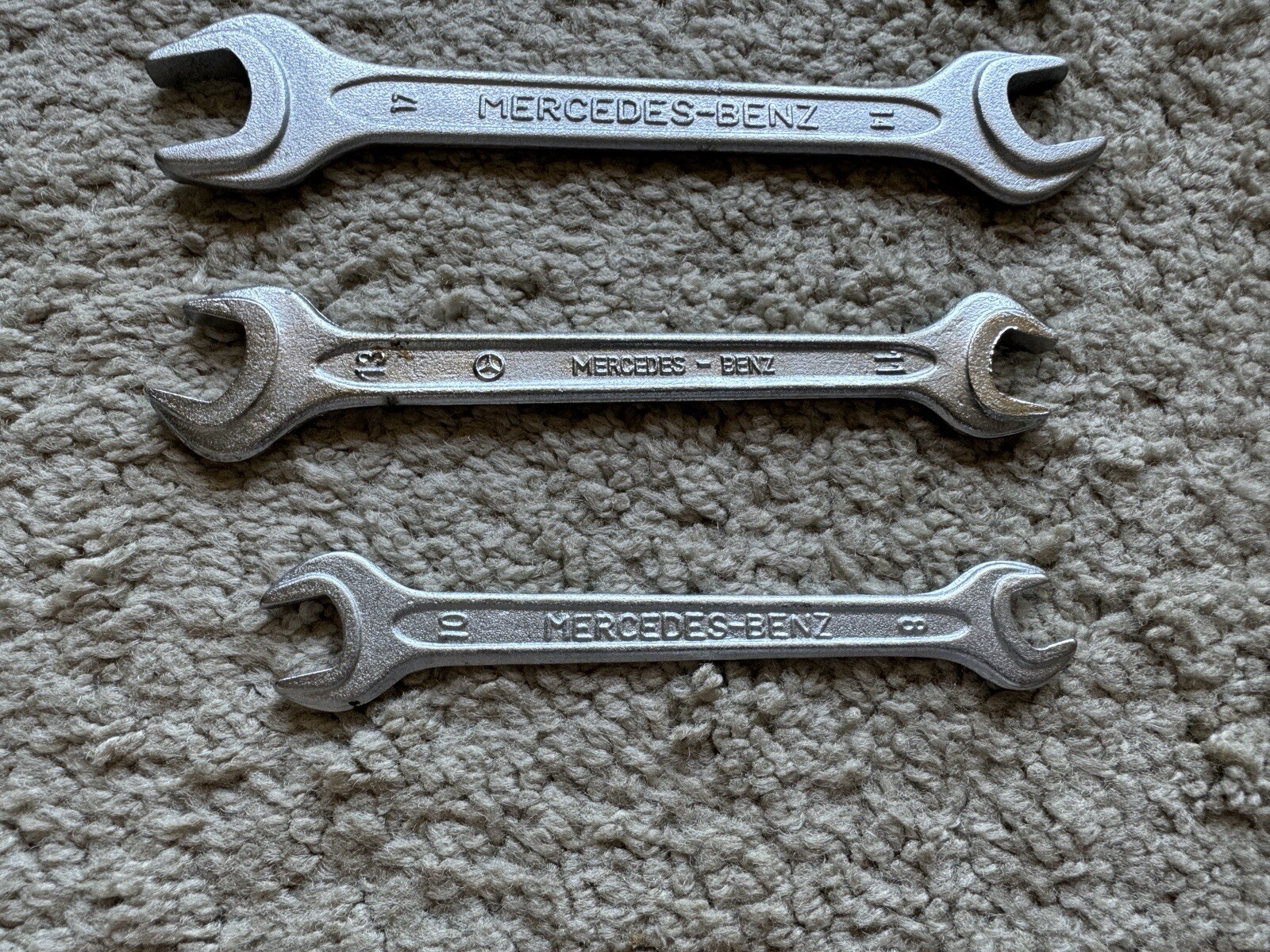 80s Mercedes Benz West German Tool Kit W123 Eclas Wrench 17 13 10 19 Unior Heyco