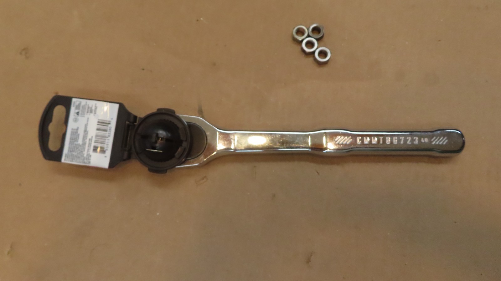 NEW Craftsman 72-Tooth Low Profile 1/2 in. Drive Ratchet Quick Release CMMT86723