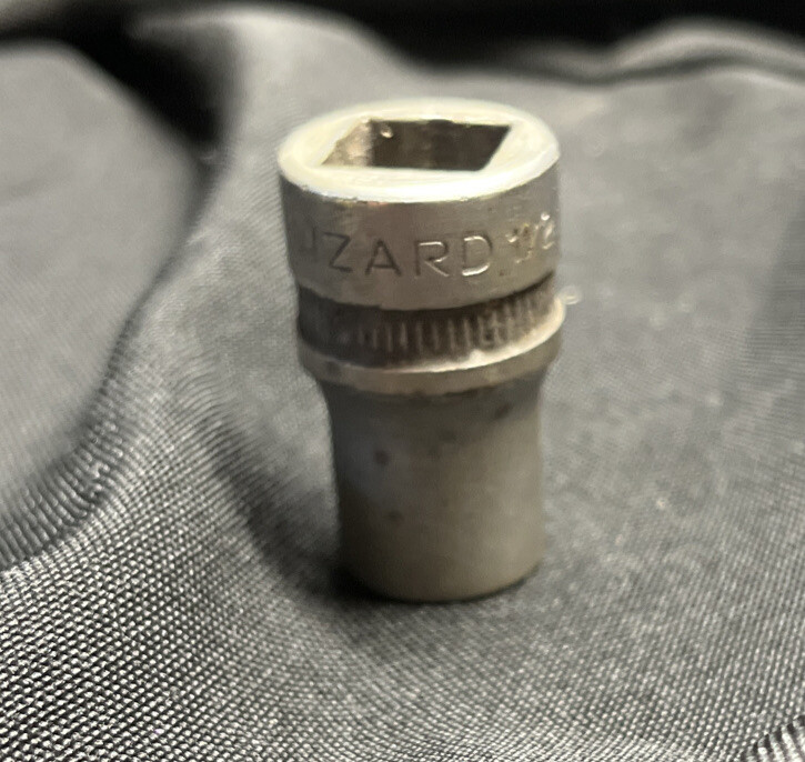Wizard Chrome Socket 1/2in. 1/2″ Drive 12-point SAE Tools H2658