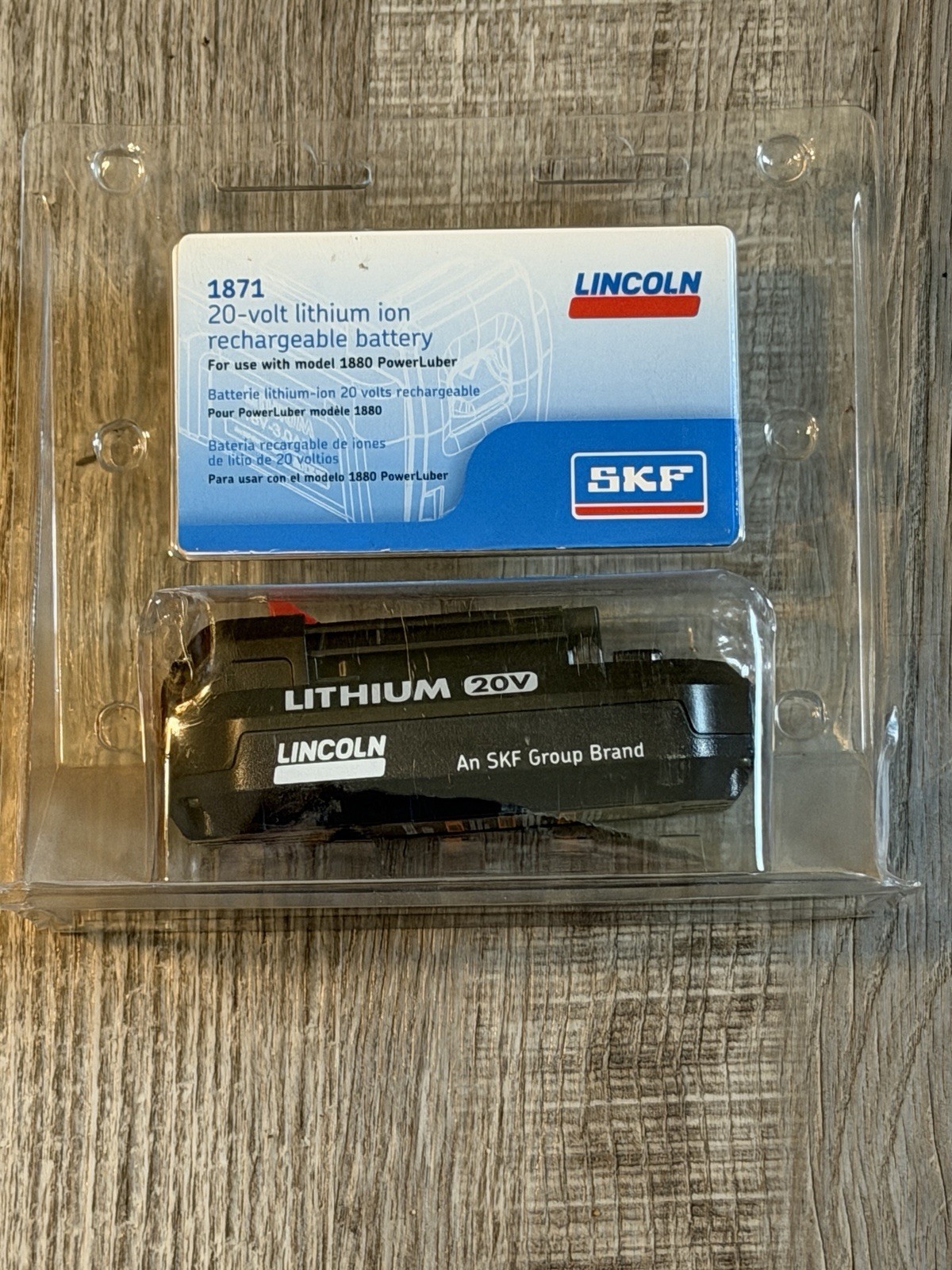 Lincoln Industrial 1871 20V Li-Ion Battery