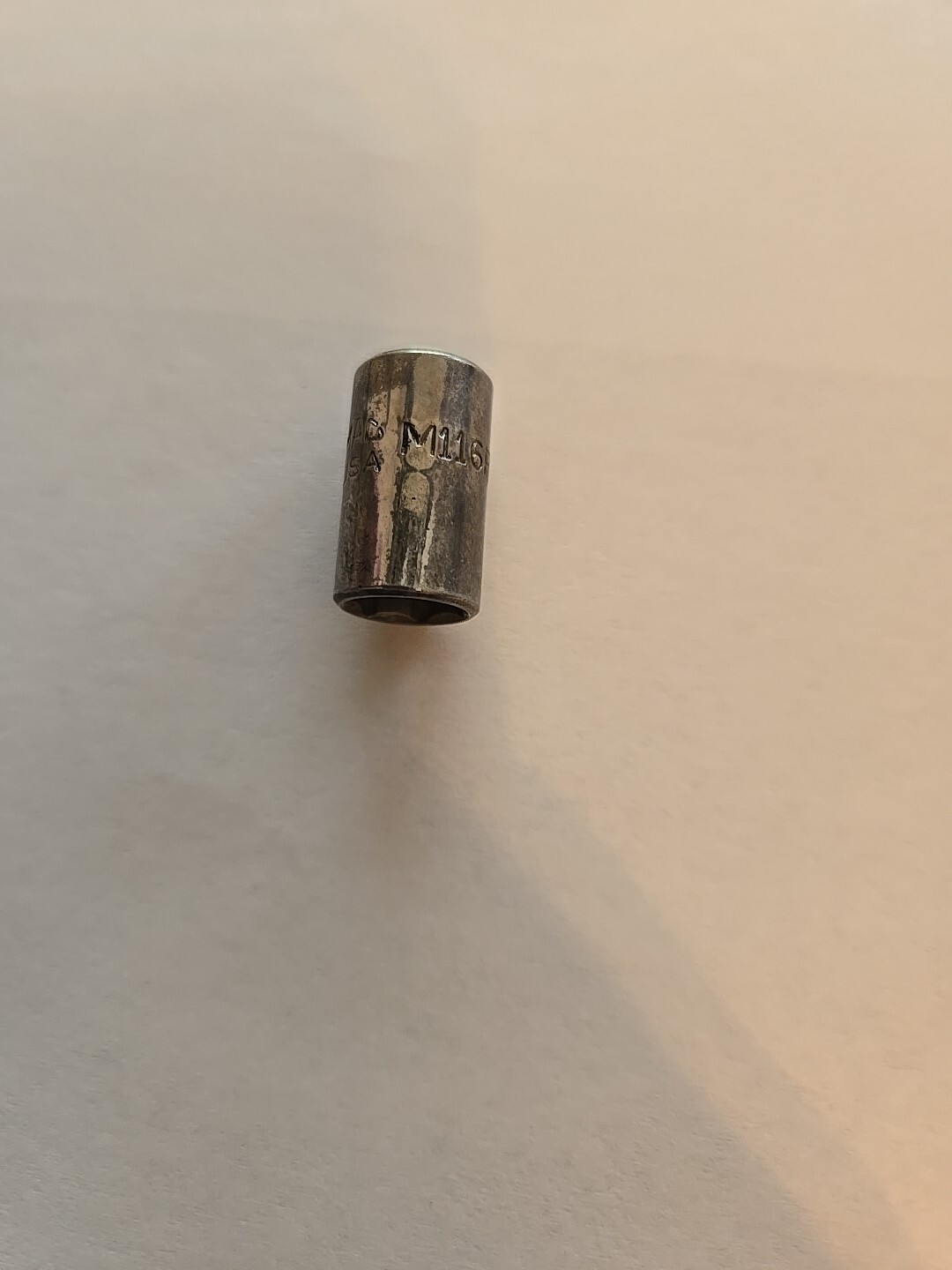 Mac Tools 1/4″ Drive 11/32″ 6PT SAE Shallow Chrome Socket USA Ugly M116R