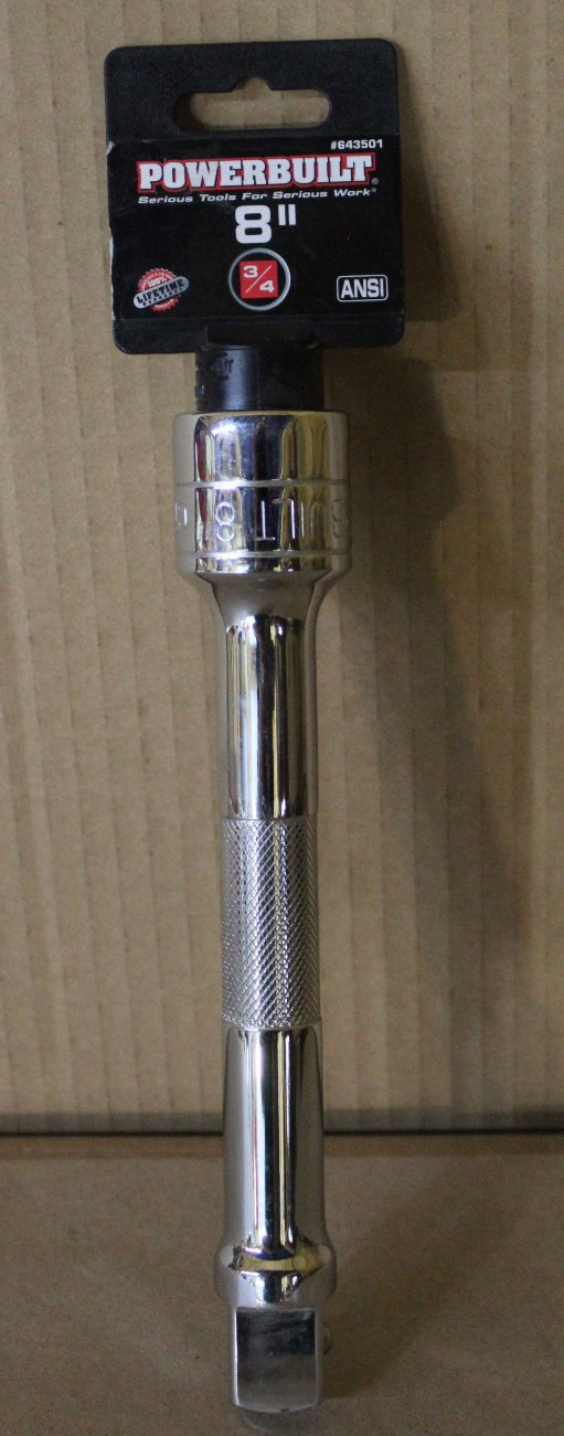 POWERBUILT 643501 3/4″ DRIVE 8″ EXTENSION