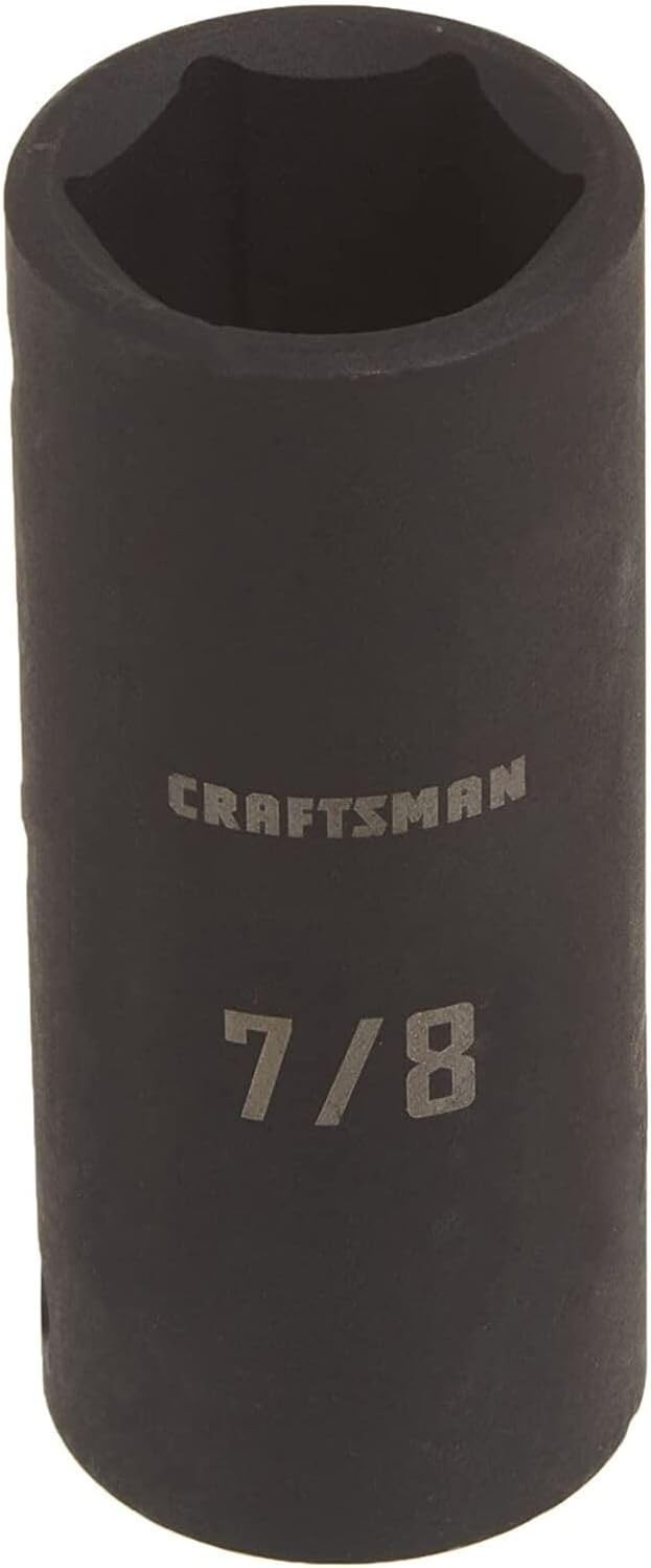 Deep Impact Socket, SAE, 1/2-Inch Drive, 7/8-Inch