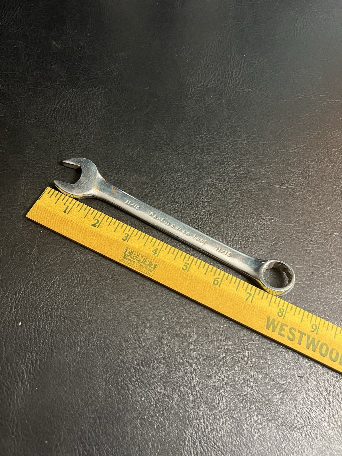 Performance Tool 11/16 Inch 12 Point Combination Wrench SAE
