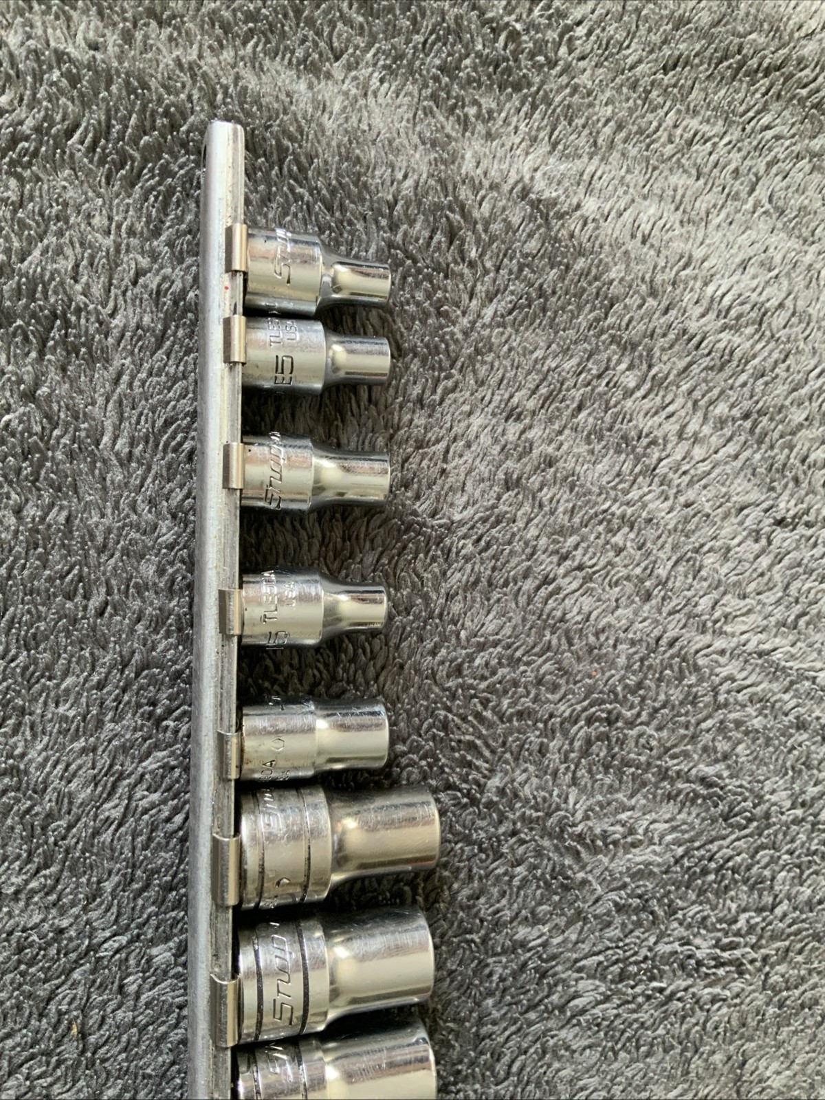 Snap On Inverted Torx Socket Set, 1 Is Different Style…..see Descrip