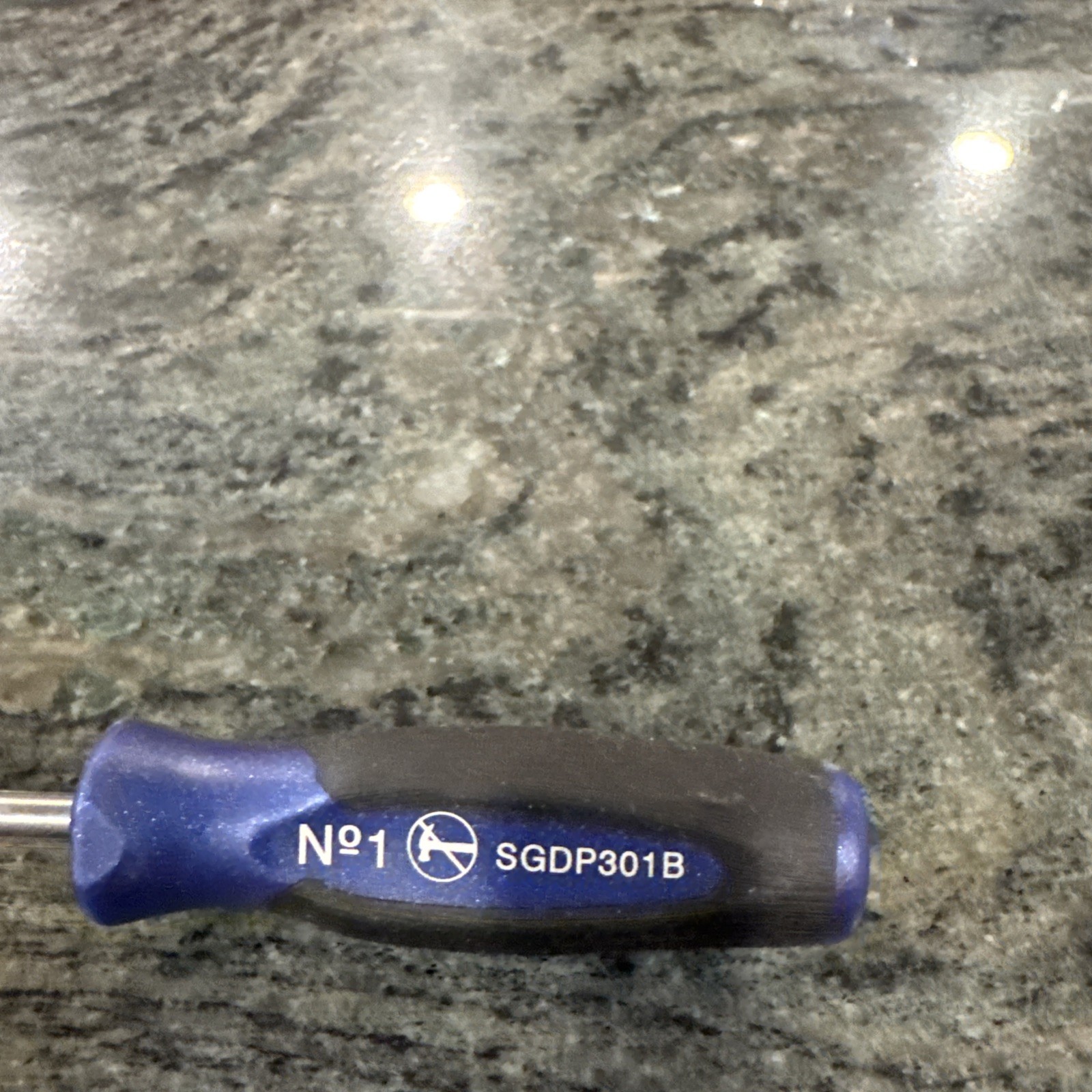 Snap On sgdp301b no 1 phillips head mini screwdriver power blue