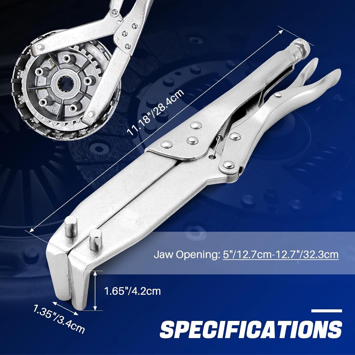 Clutch Holding Tool, Motorcycle Clutch Hub Basket Holder, Heavy Duty Flywheel