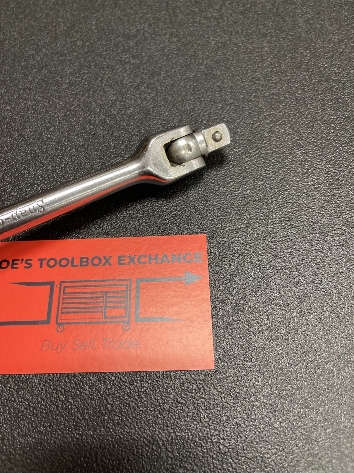 Snap-On F-10-L 3/8″ Dr. Breaker Bar 10″ Long Vintage Made In USA