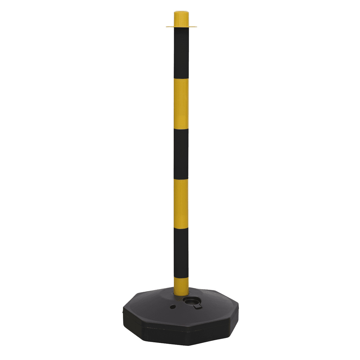 Sealey BYPB01 Black/Yellow Post with Base