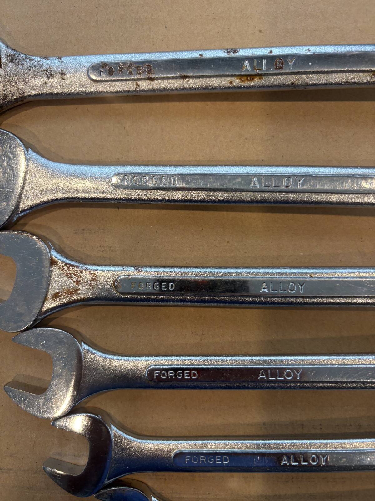 SK-Wayne 12 Piece Combination Wrench Set Vintage 1960s – SAE 1/4″ thru 15/16