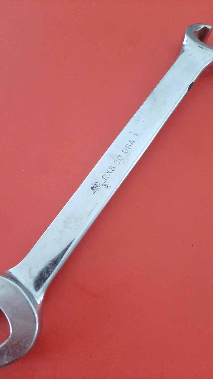 Snap-on Tools USA 5/8″ SAE Chrome Open End Flare Nut Wrench RXS20 6pt Point 602