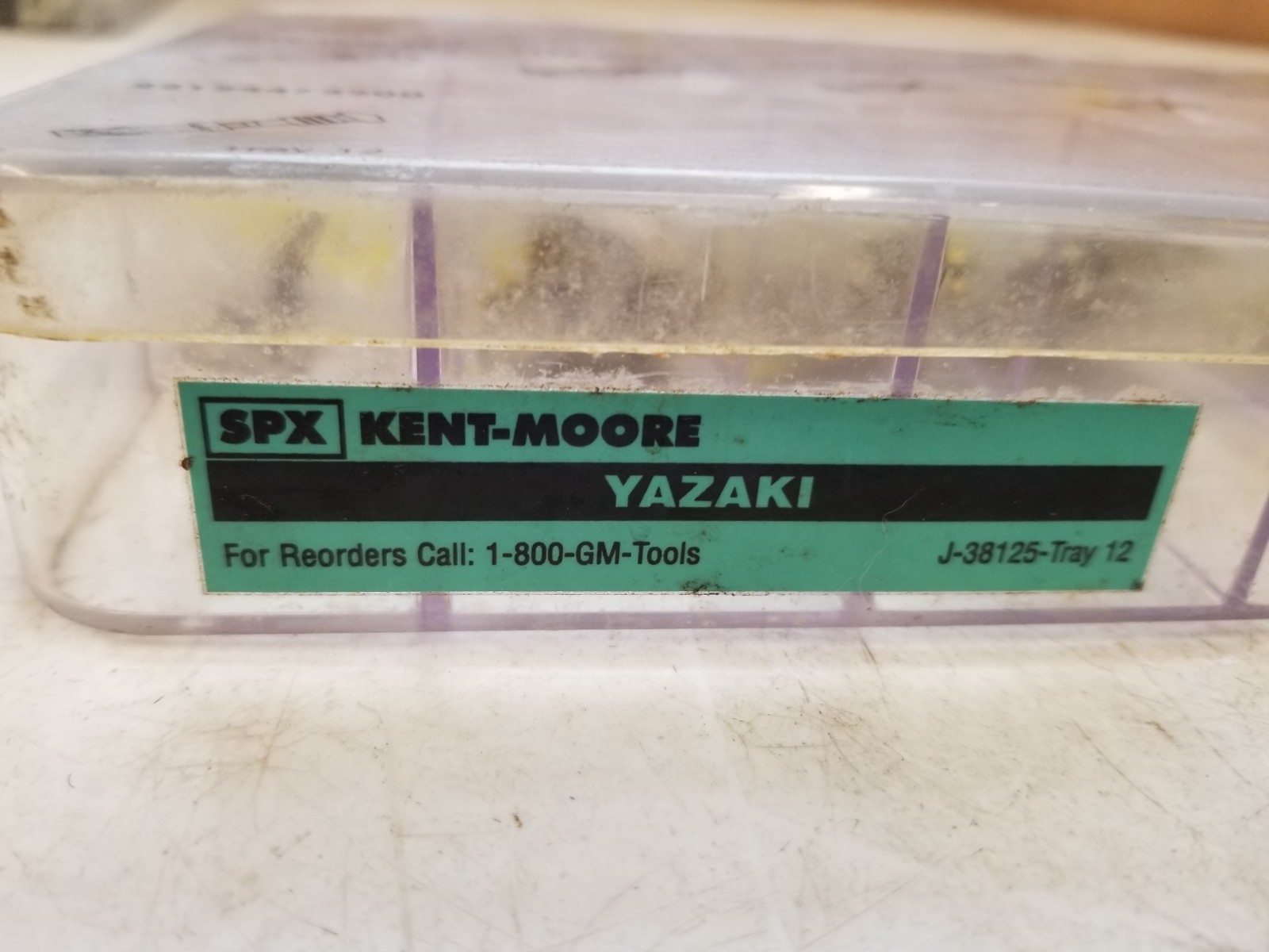 * Kent-Moore J-38125 Tray 12 YAZAKI Terminal Repair Set (from closed GM dealer)