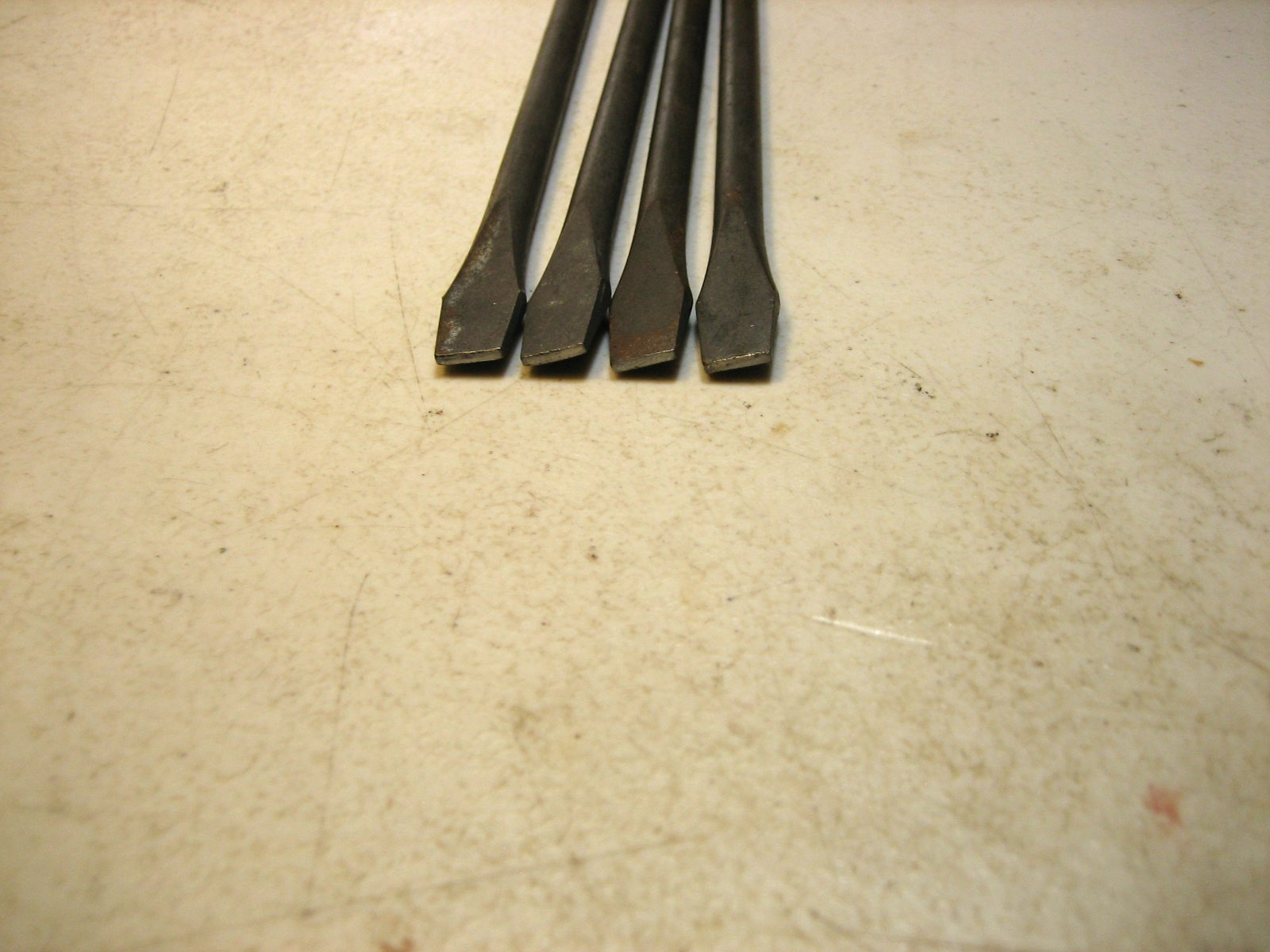 Replacement Screwdriver Shafts (3 pieces) 3/8″WIDE BLADES @7.5″LONG