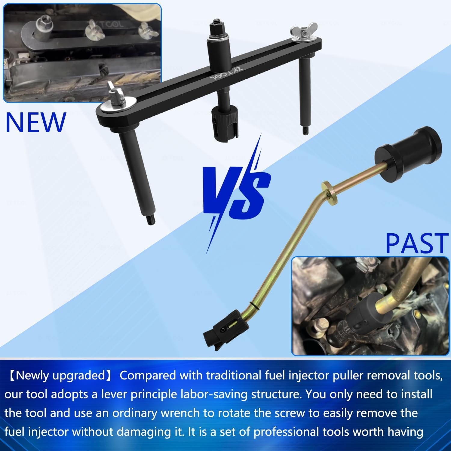 Fuel Injector Puller Removal Tool for Land Rover Jaguar 3.0L 5.0L Engine 310-197